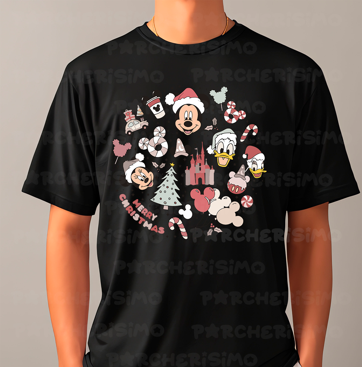 Collage Mickey Navideño